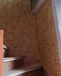 des murs en Gyproc